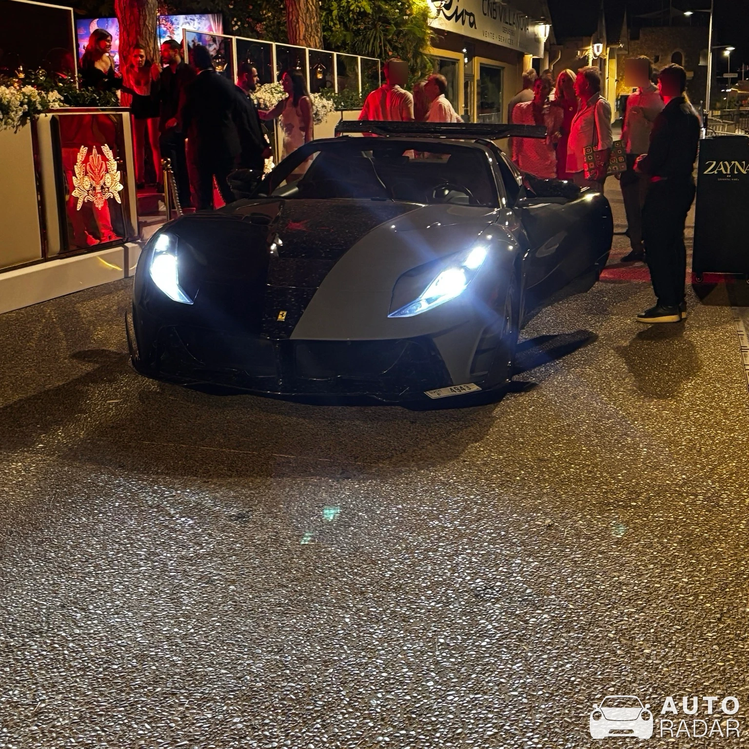 Ferrari 812 GTS Mansory Stallone spotted in Saint-Tropez