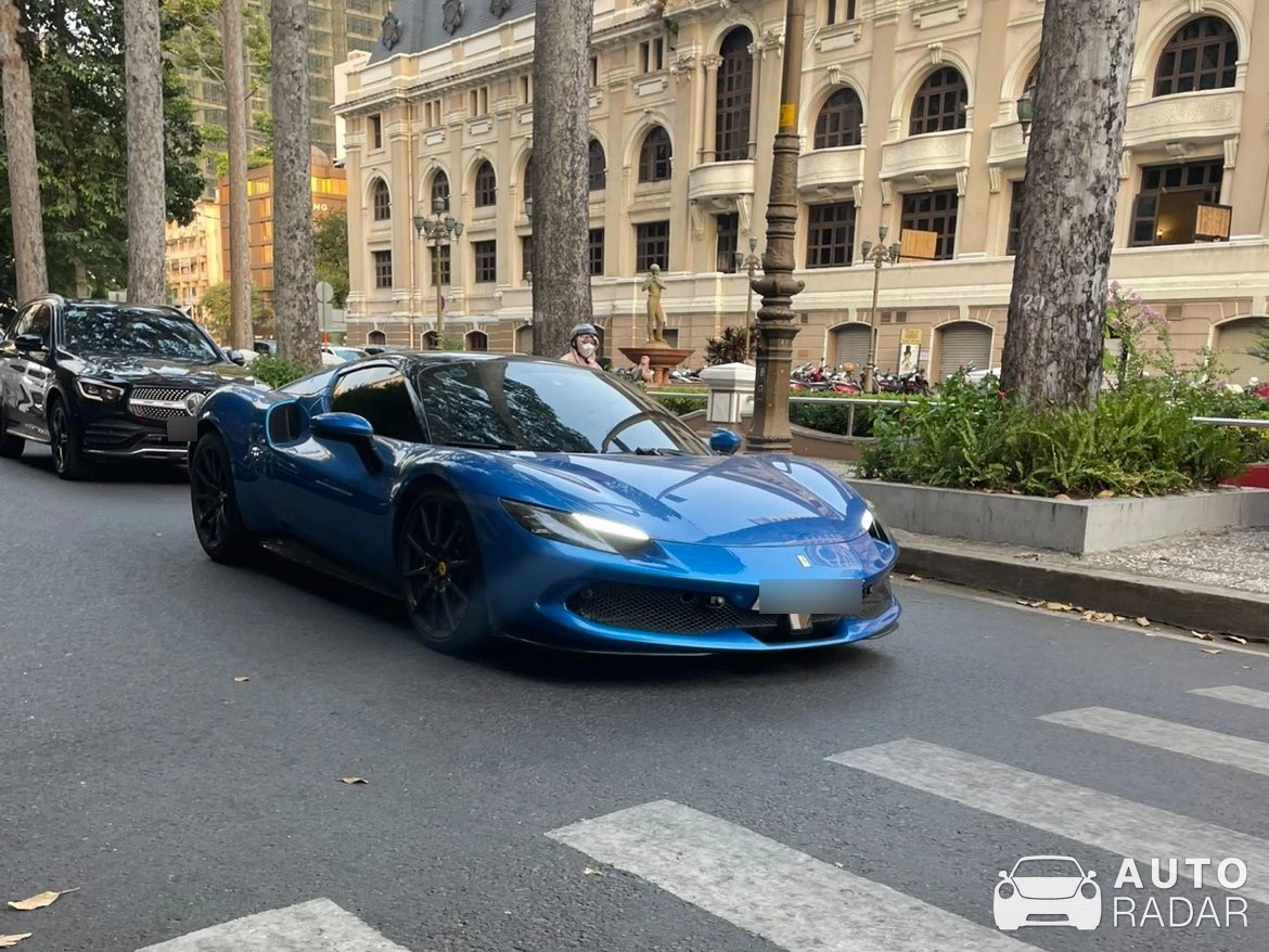 Ferrari 296 GTB spotted in Ho Chi Minh City, Vietnam