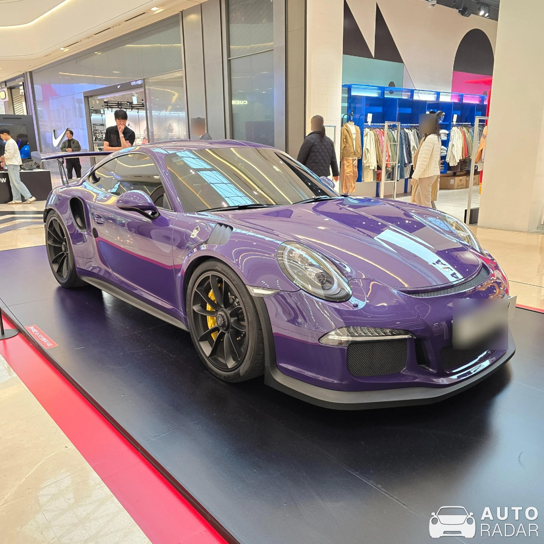 Porsche 991 GT3 RS MkI spotted in 하남시, 대한민국