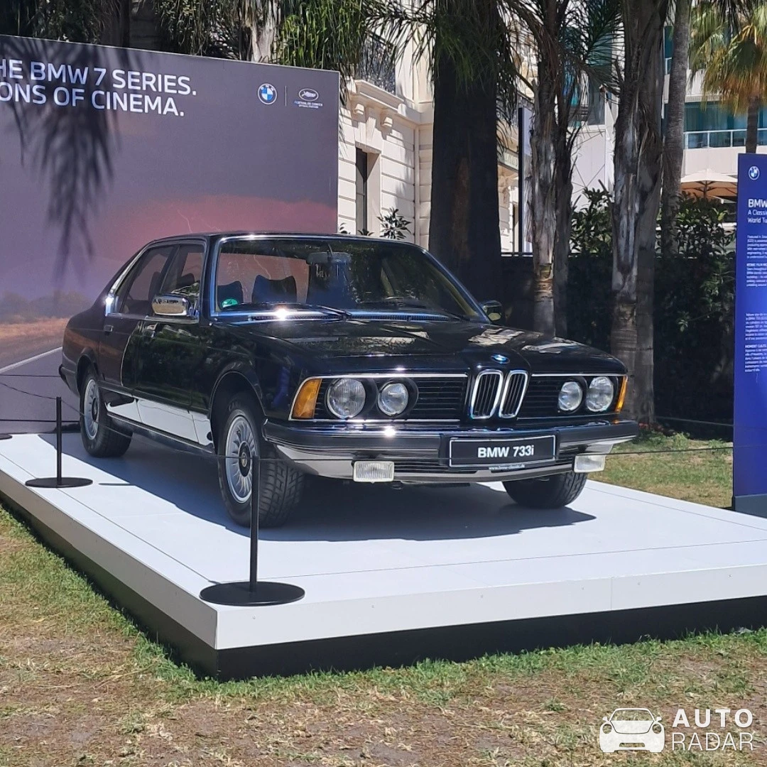 BMW 7 Series E23 spotted in Cannes
