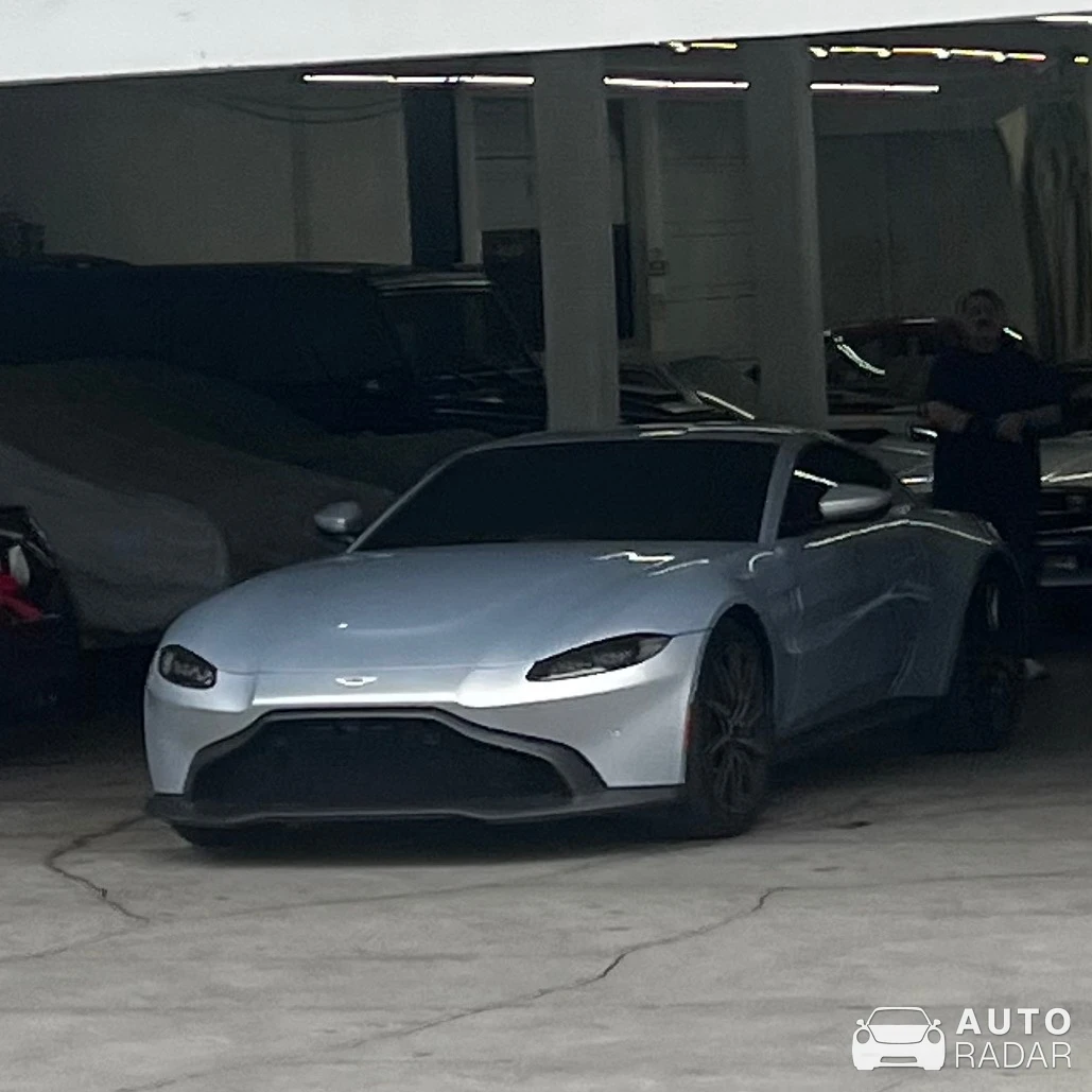 Aston Martin V8 Vantage spotted in Beverly Hills, United States