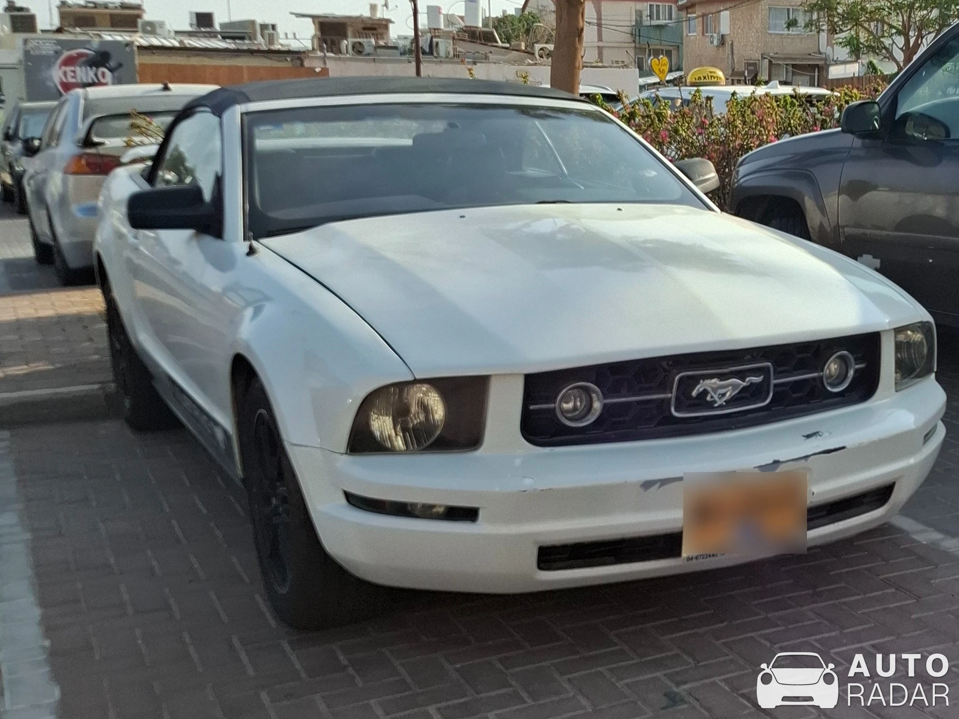 Ford Mustang GT Convertible spotted in Eilat