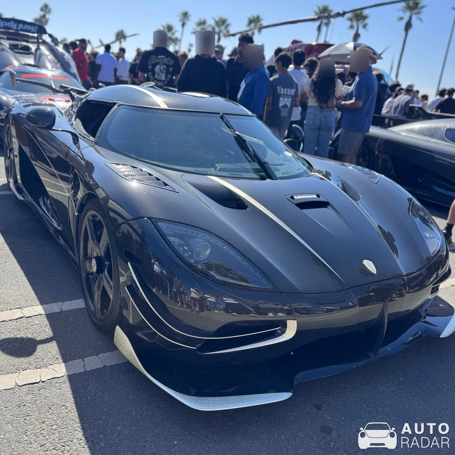 Koenigsegg Agera RS FE Vader spotted in Huntington Beach