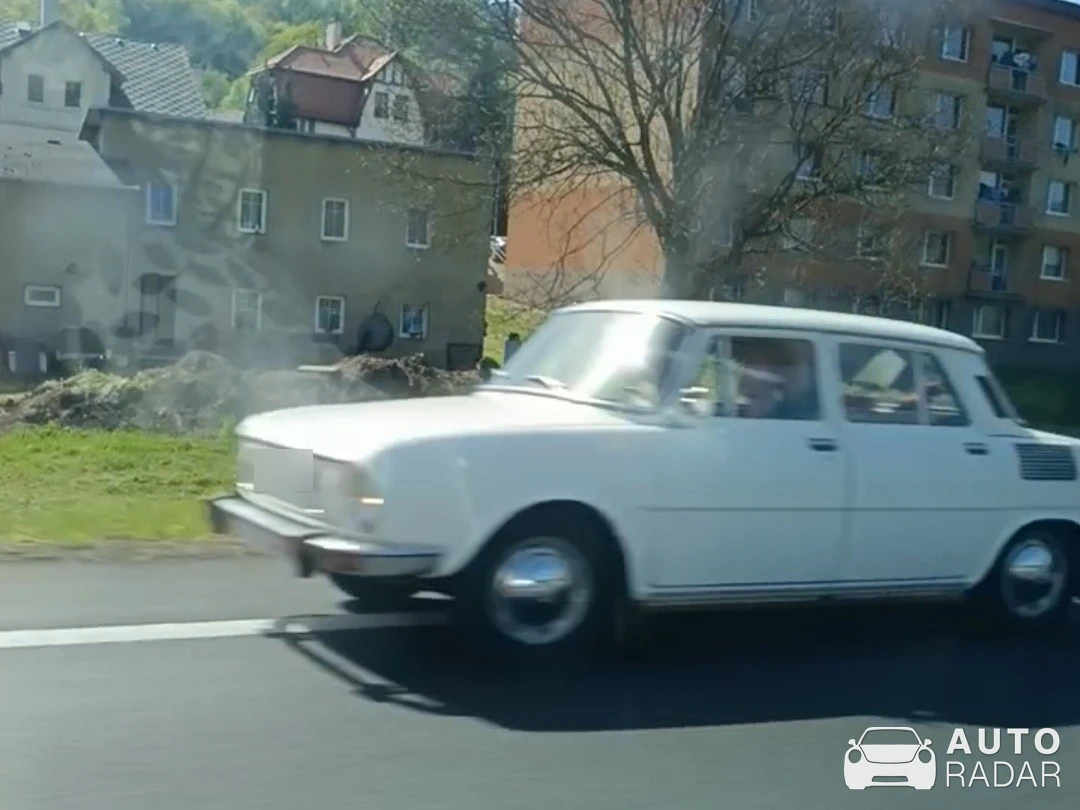 Škoda 100 spotted in Těchlovice