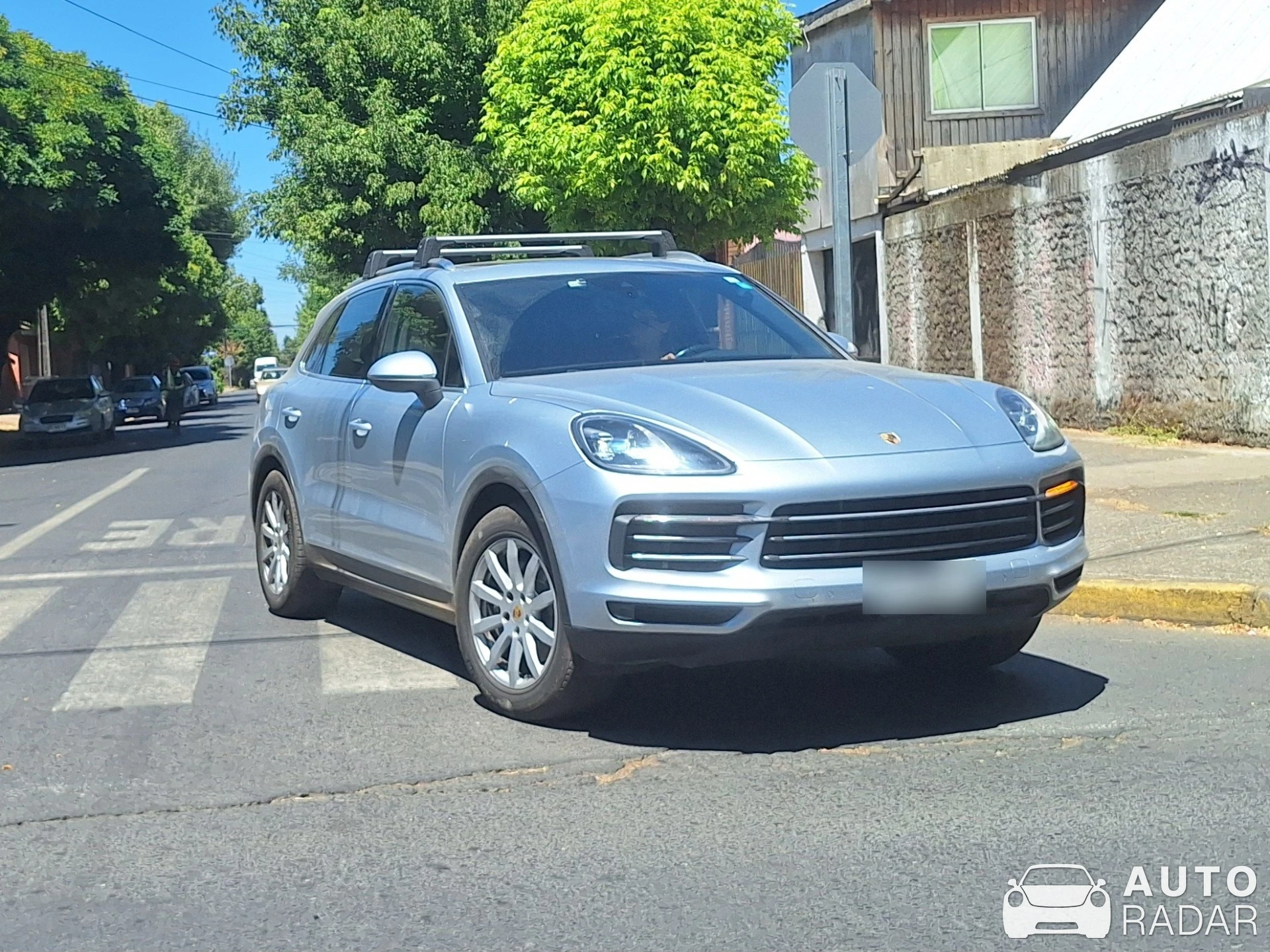 Porsche Cayenne spotted in Chillán, Chile