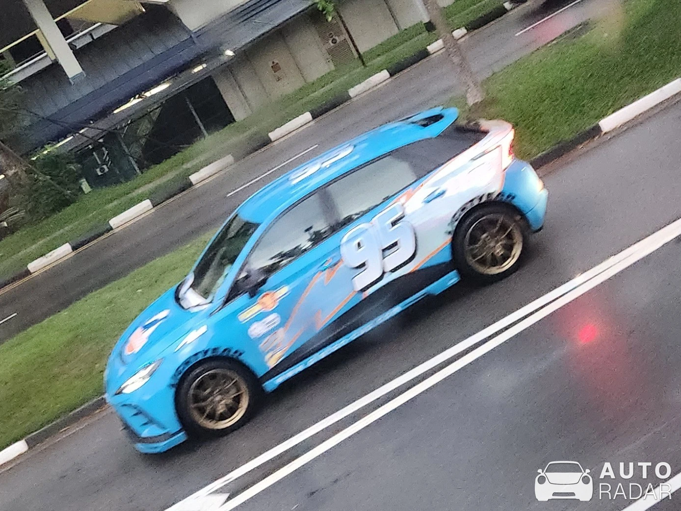 MG ZS spotted in Singapore