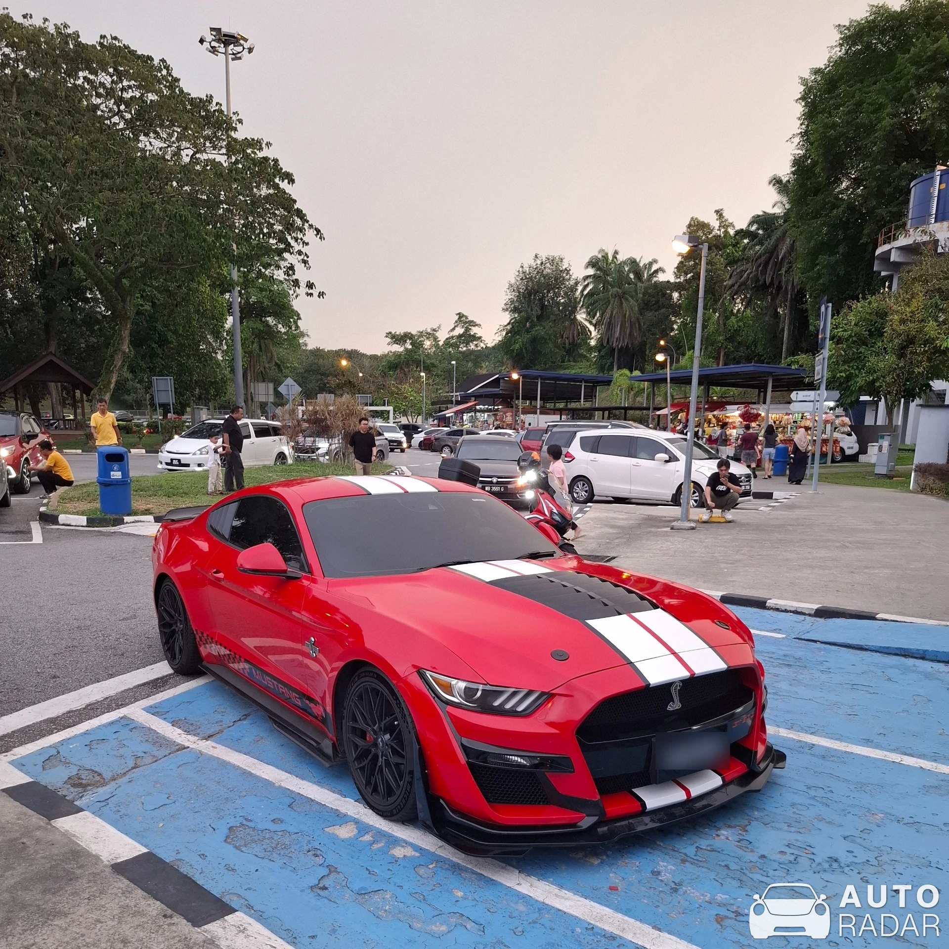 Ford Mustang Shelby GT500 spotted in Rantau, Malaysia