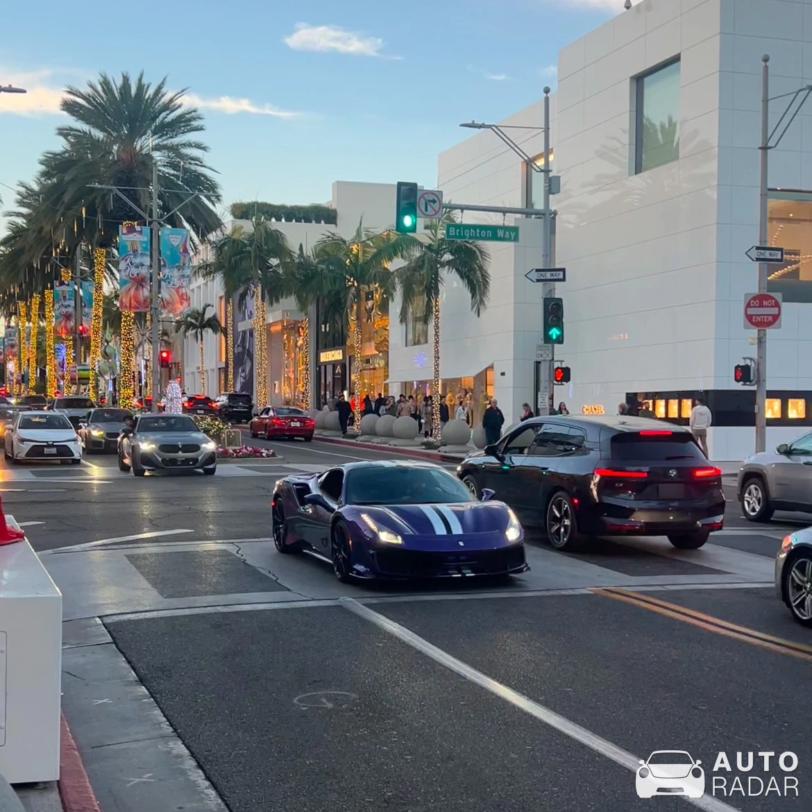 Ferrari 488 Pista spotted in Beverly Hills, United States