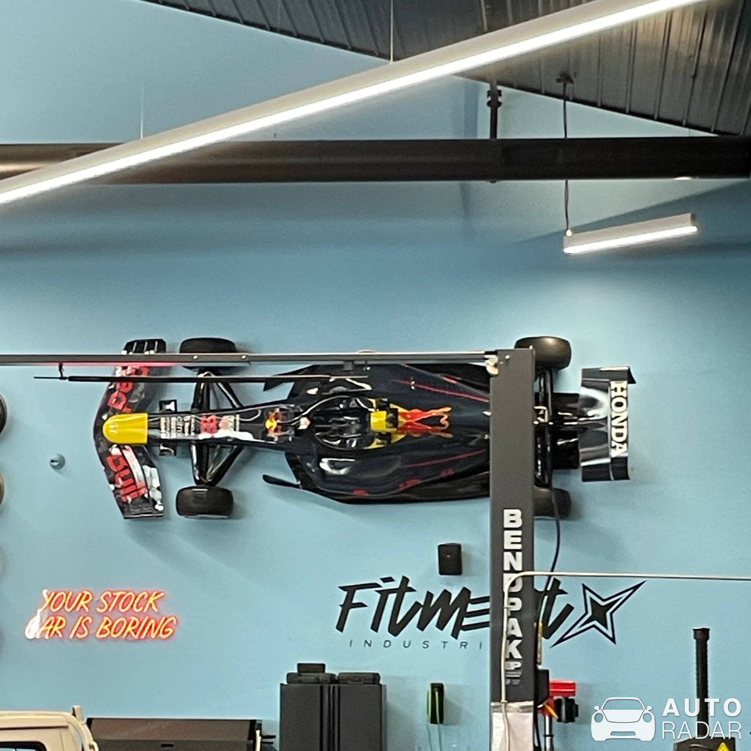 Red Bull Racing RB16 spotted in Naperville