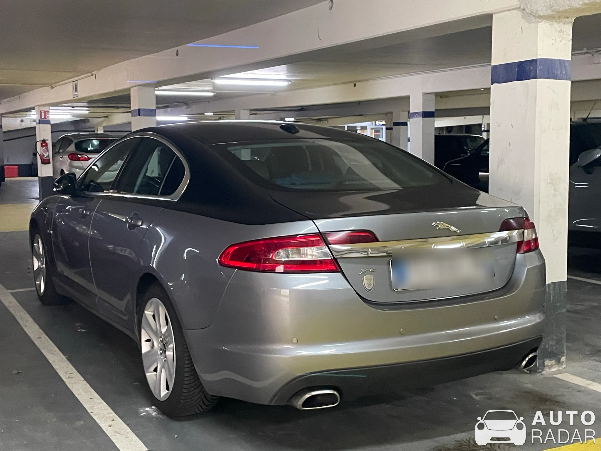 Jaguar XF 2012 Facelift spotted in Toul, France