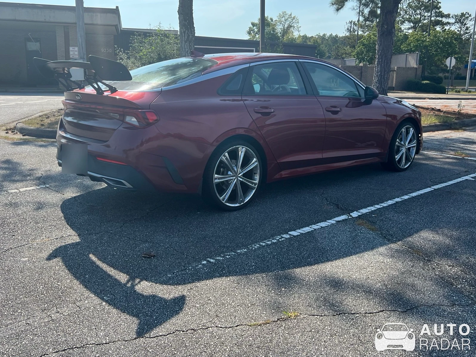 Kia K5 spotted in Fort Mitchell
