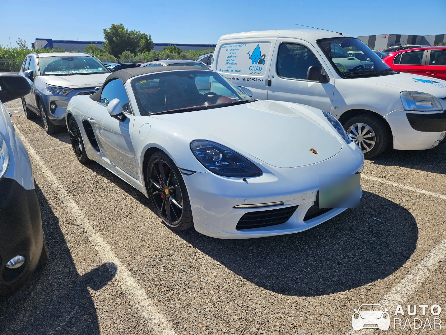 Porsche 718 Boxster GTS spotted in Cheste, Spain