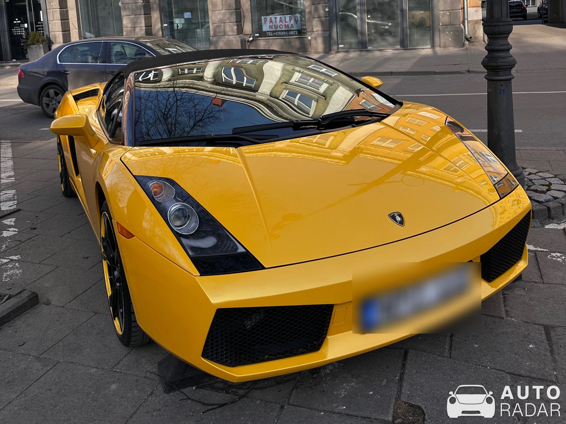 Lamborghini Gallardo LP550-2 Spyder spotted in Vilnius
