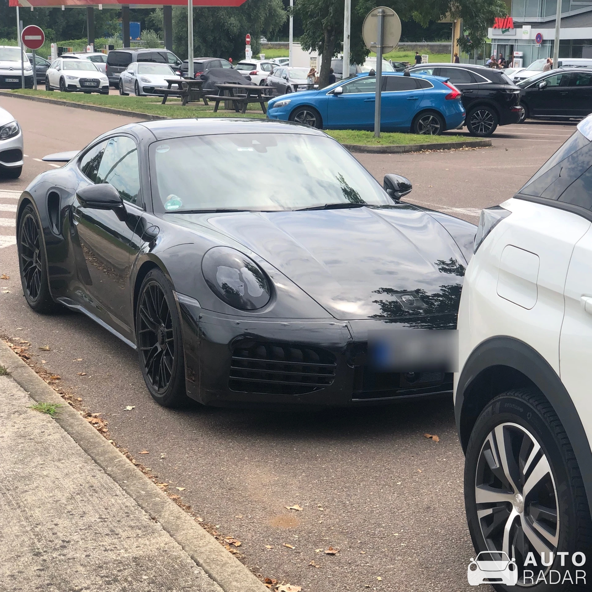 Porsche 992 Turbo S MkII Mule spotted in Glanon, France