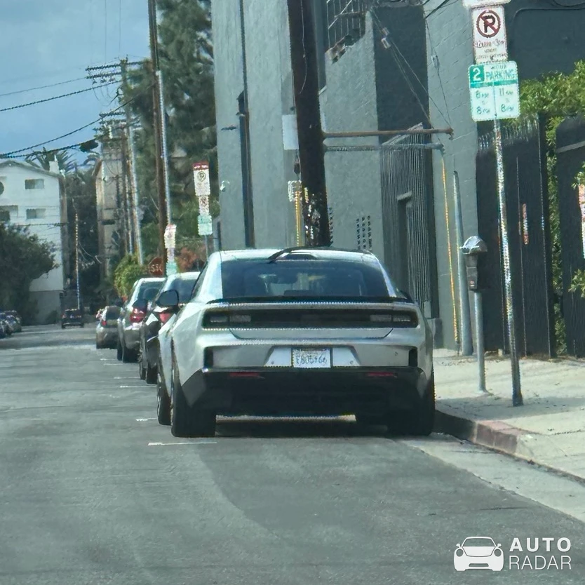Dodge Charger R/T Electric spotted in Los Angeles