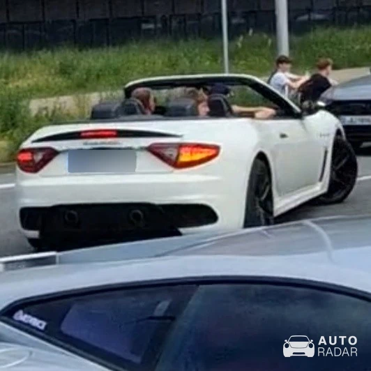 Maserati GranCabrio MC spotted in Bremen