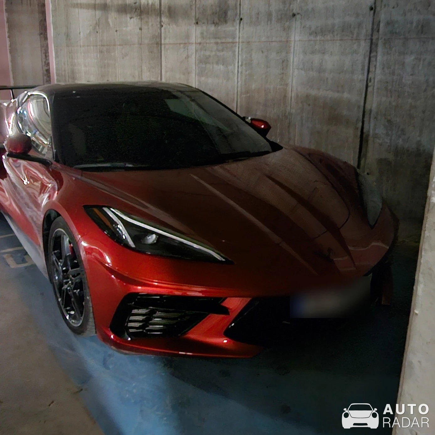 Chevrolet Corvette C8 Stingray spotted in Plovdiv, Bulgaria