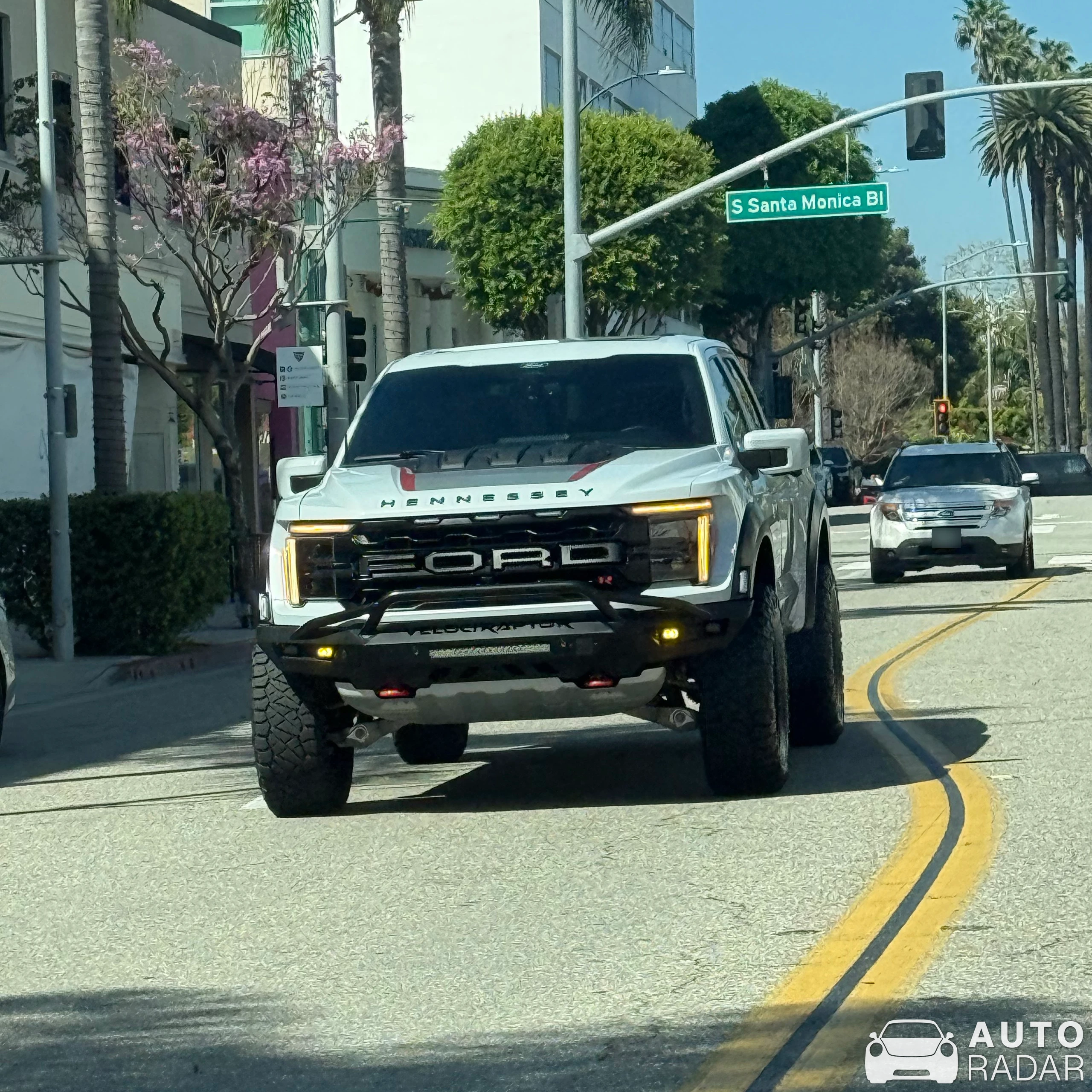 Ford Hennessey VelociRaptor 1000 spotted in Beverly Hills