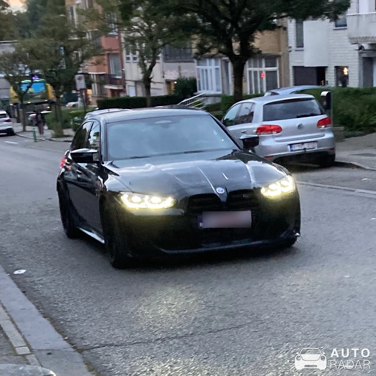 BMW M3 G80 Sedan Competition spotted in Bruxelles, Belgium