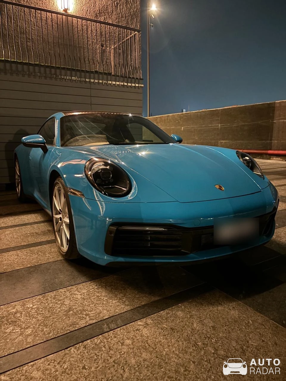 Porsche 992 Carrera S MkI spotted in Indore, India