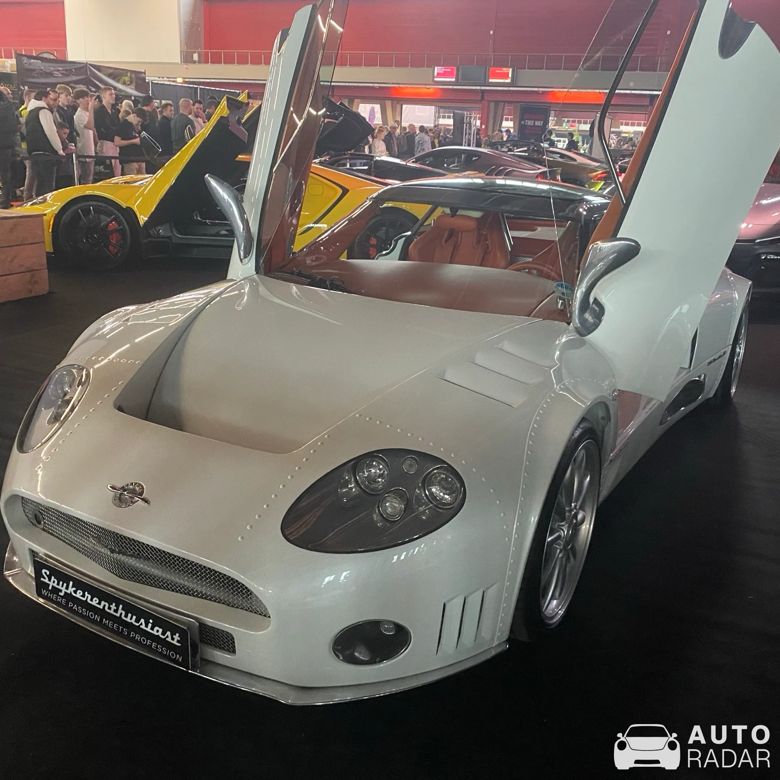 Spyker C8 spotted in Amsterdam