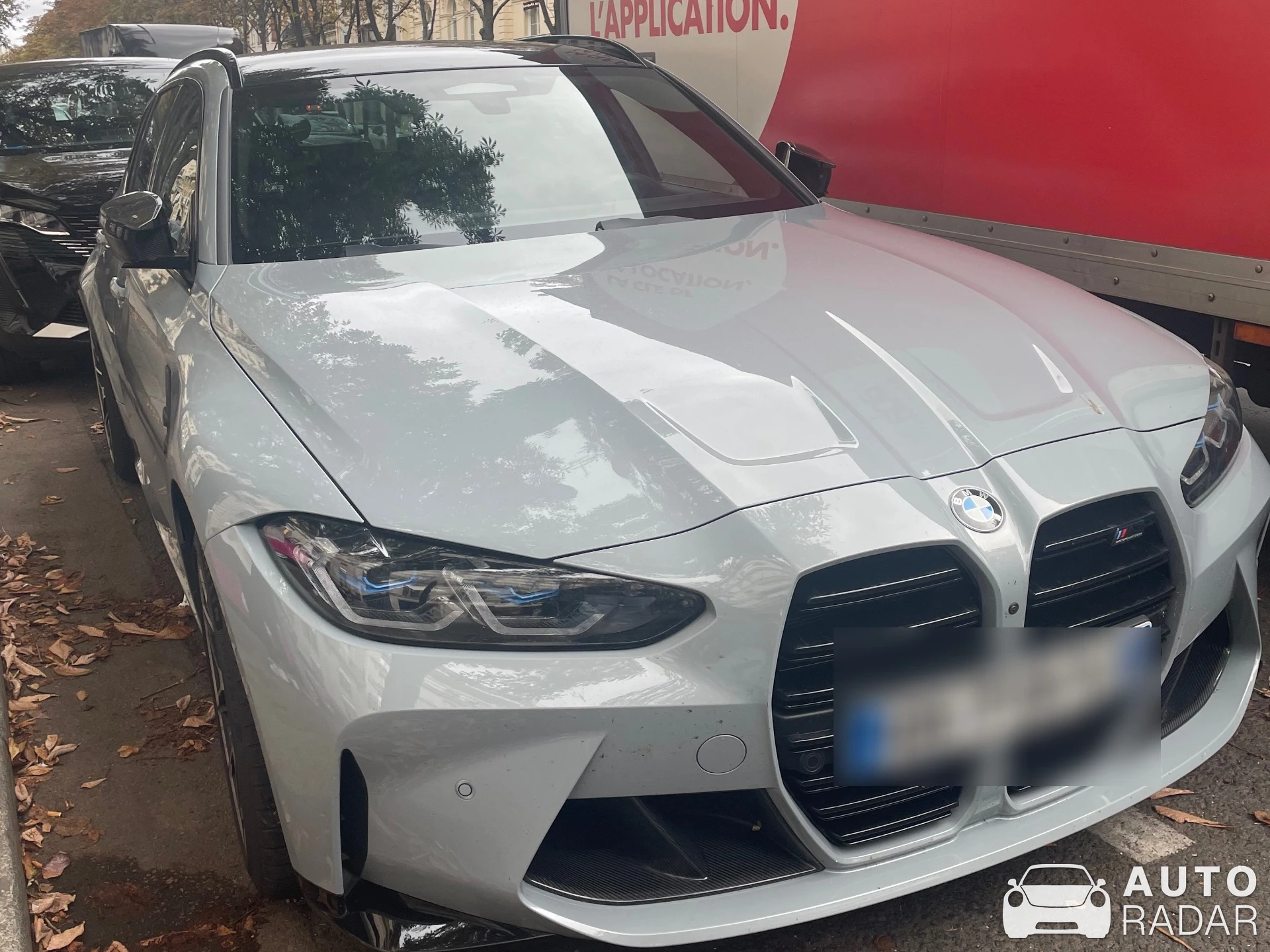 BMW M3 G80 Sedan Competition spotted in Paris, France