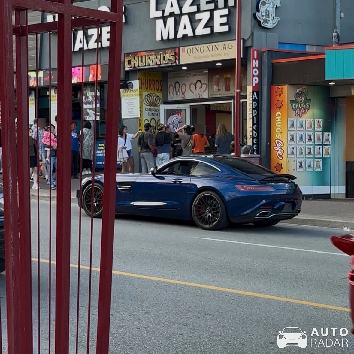 Mercedes-AMG GT C190 spotted in Niagara Falls