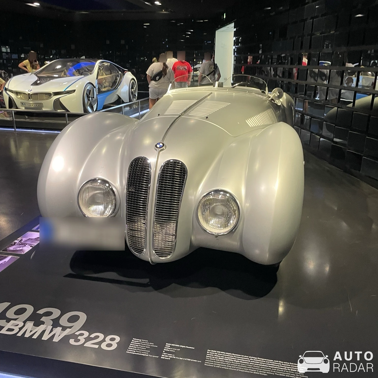 BMW 328 Mille Miglia Bügelfalte Roadster spotted in München