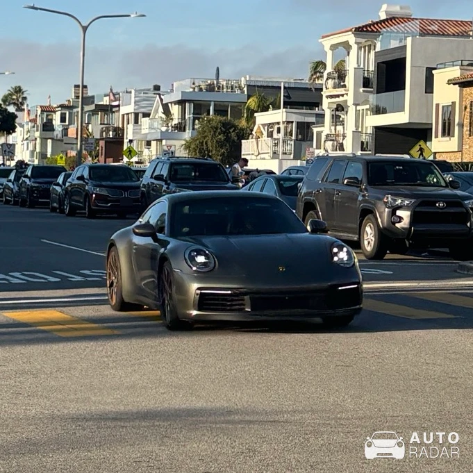 Porsche 992 Carrera MkI spotted in Hermosa Beach, United States