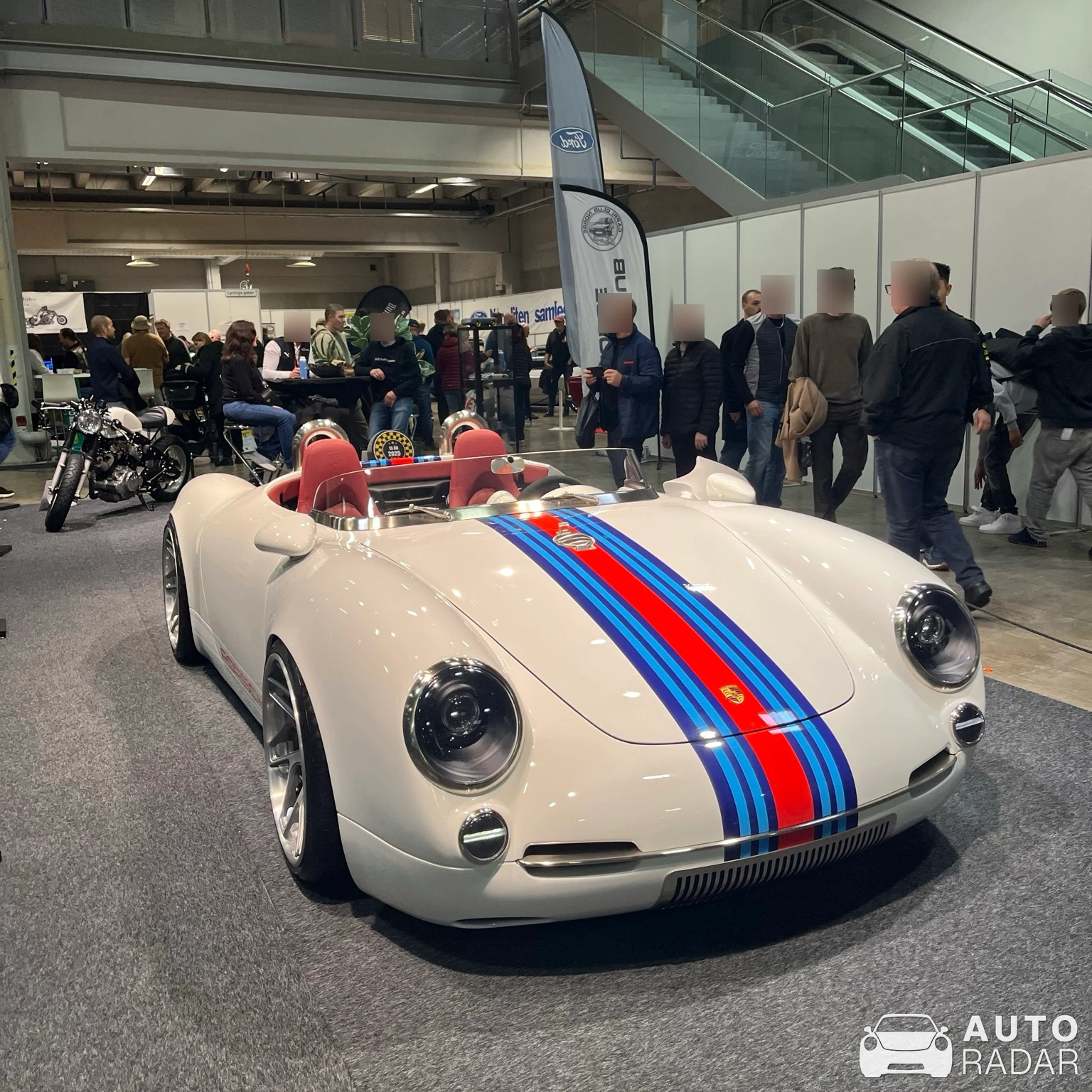 Porsche 550 Spyder spotted in Steige