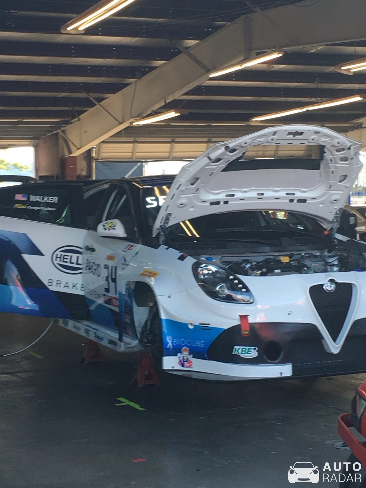 Alfa Romeo Giulietta TCR spotted in Watkins Glen
