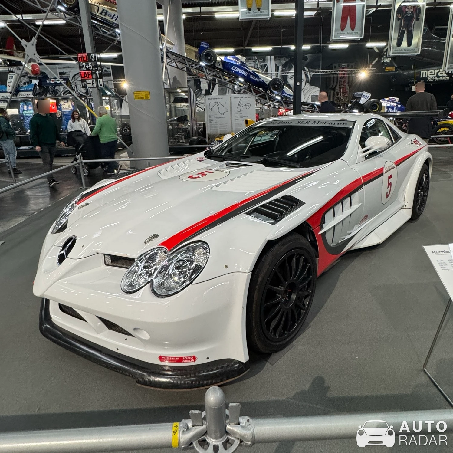 Mercedes-Benz SLR McLaren 722 GT spotted in Sinsheim