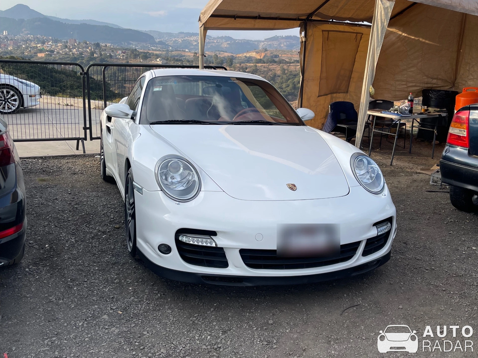 Porsche 997 Turbo spotted in Paraje Trejo, México