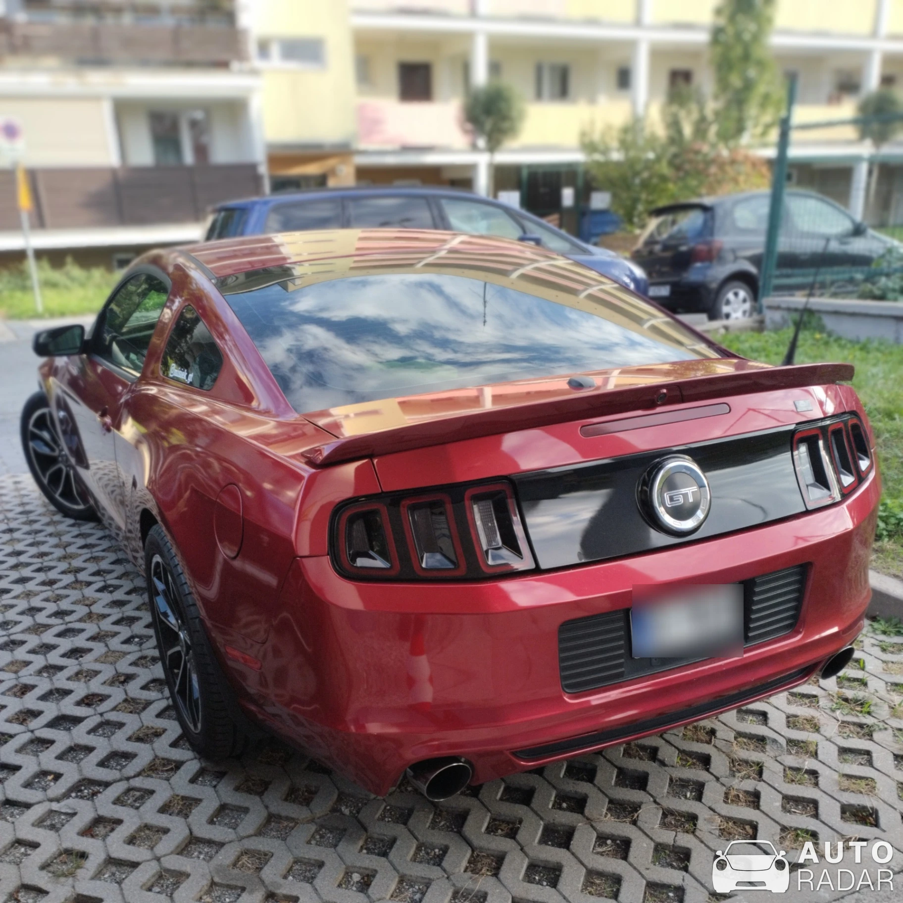 Ford Mustang GT spotted in Opole, Poland