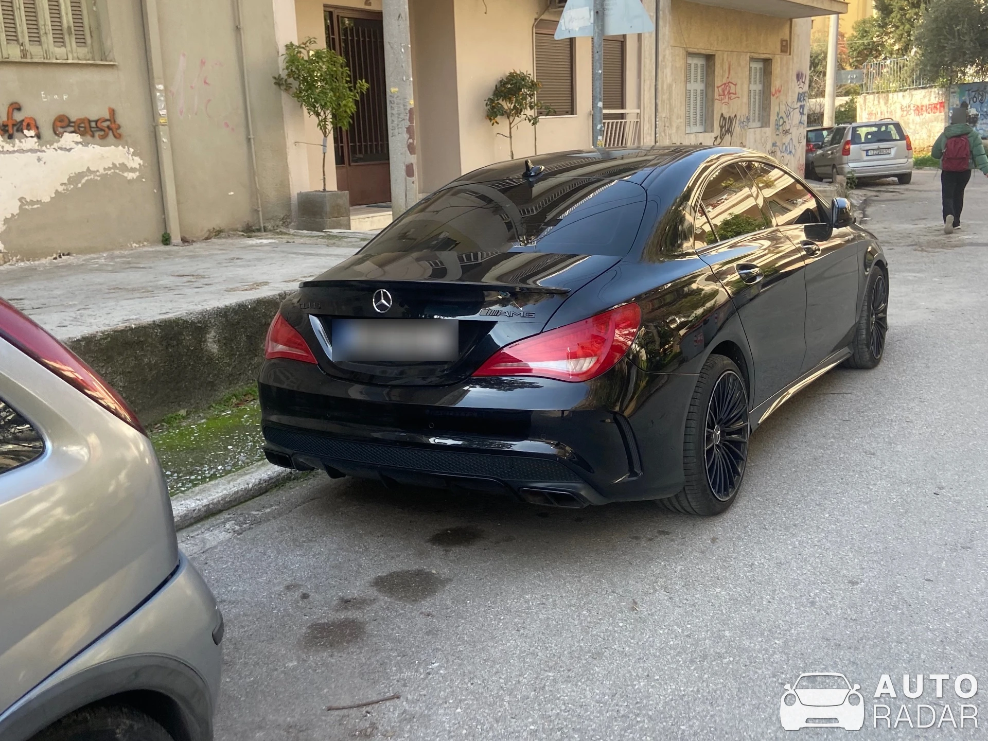 Mercedes-AMG CLA 45 C117 spotted in Vironas, Greece