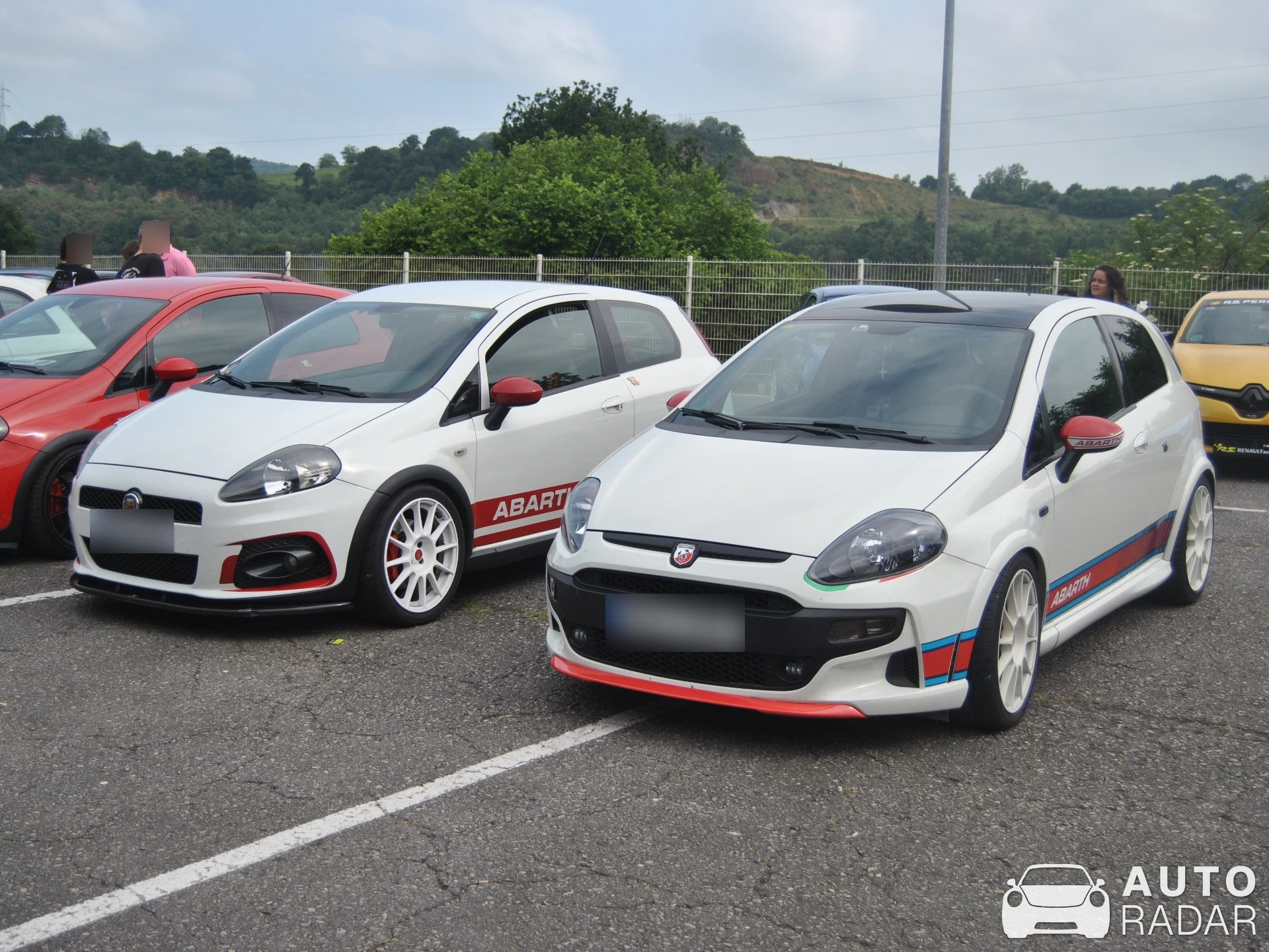 Abarth Punto Evo 3 spotted in Siero