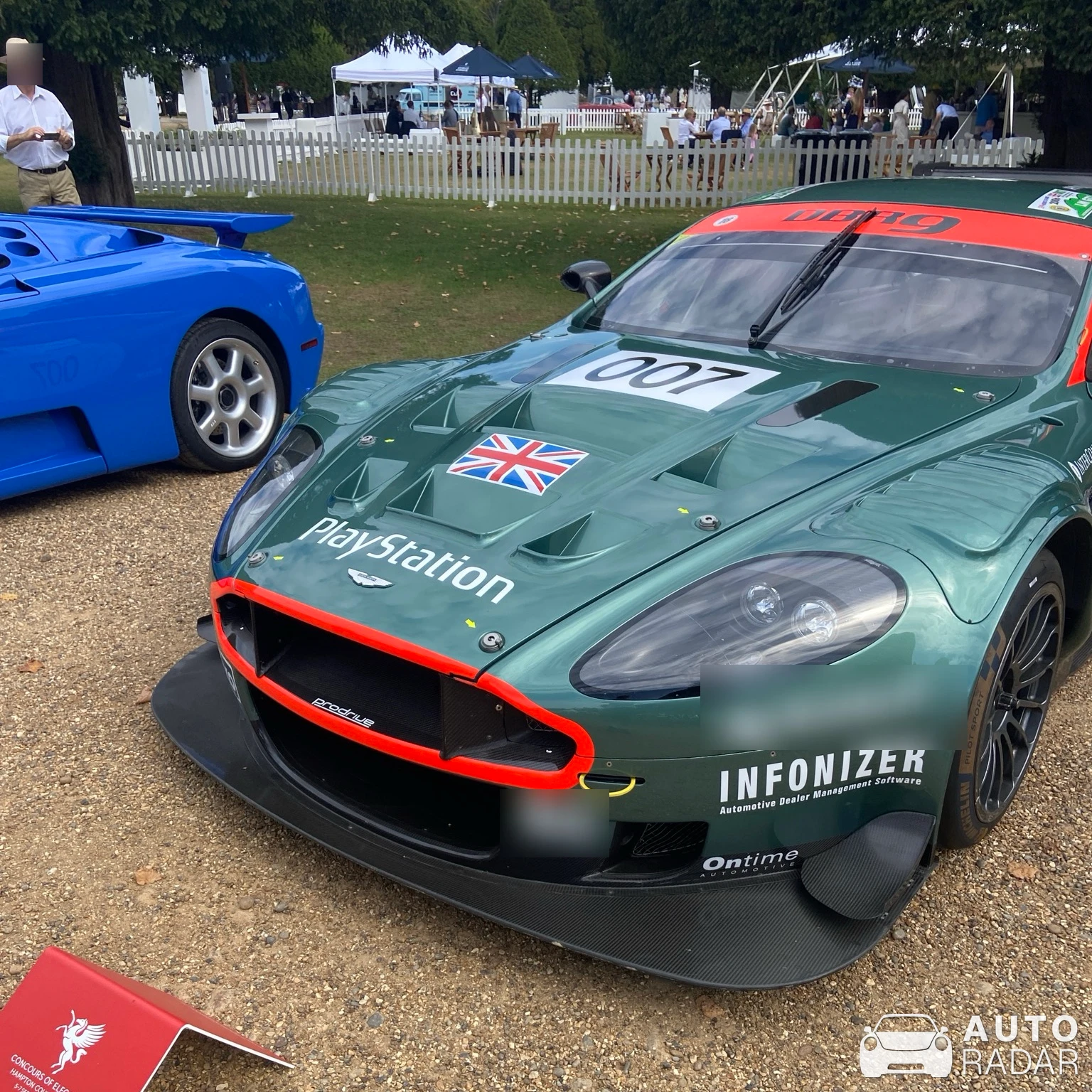 Aston Martin DBR9 spotted in East Molesey, United Kingdom