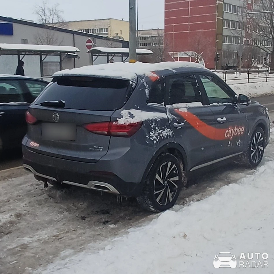 MG ZS spotted in Liepāja