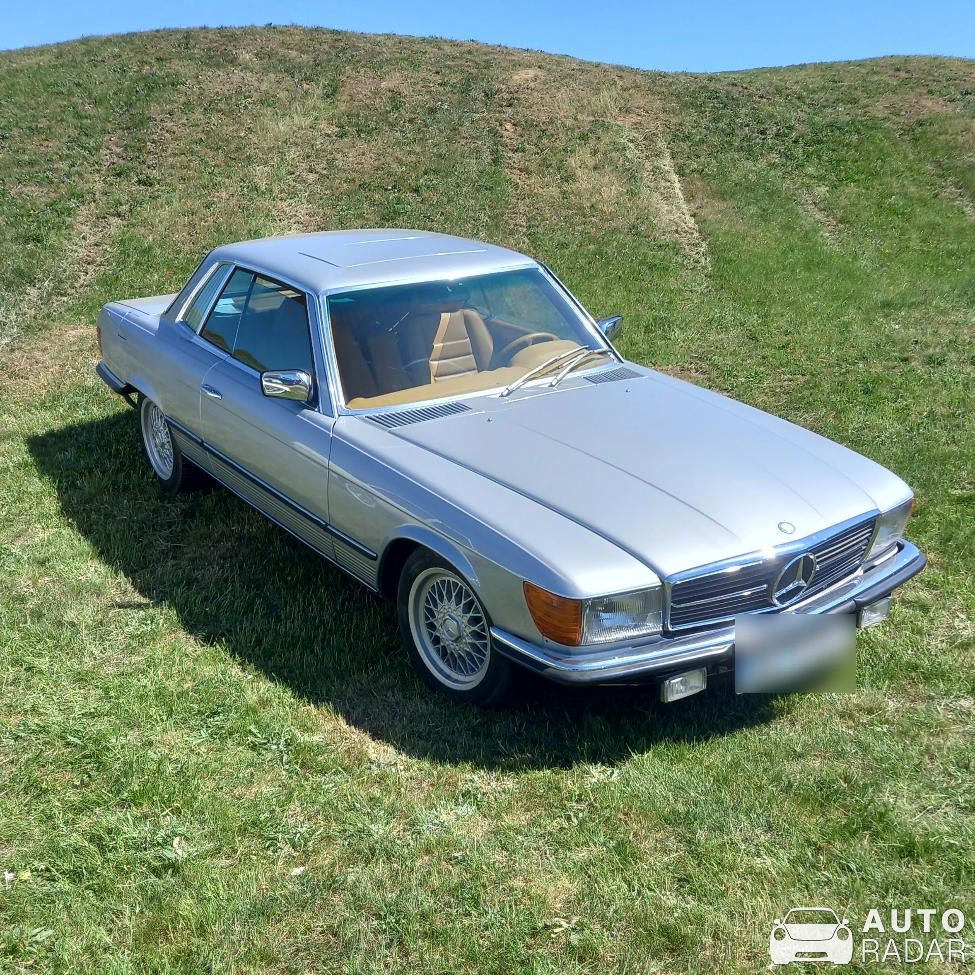 Mercedes-Benz 450 SLC spotted in Biharia