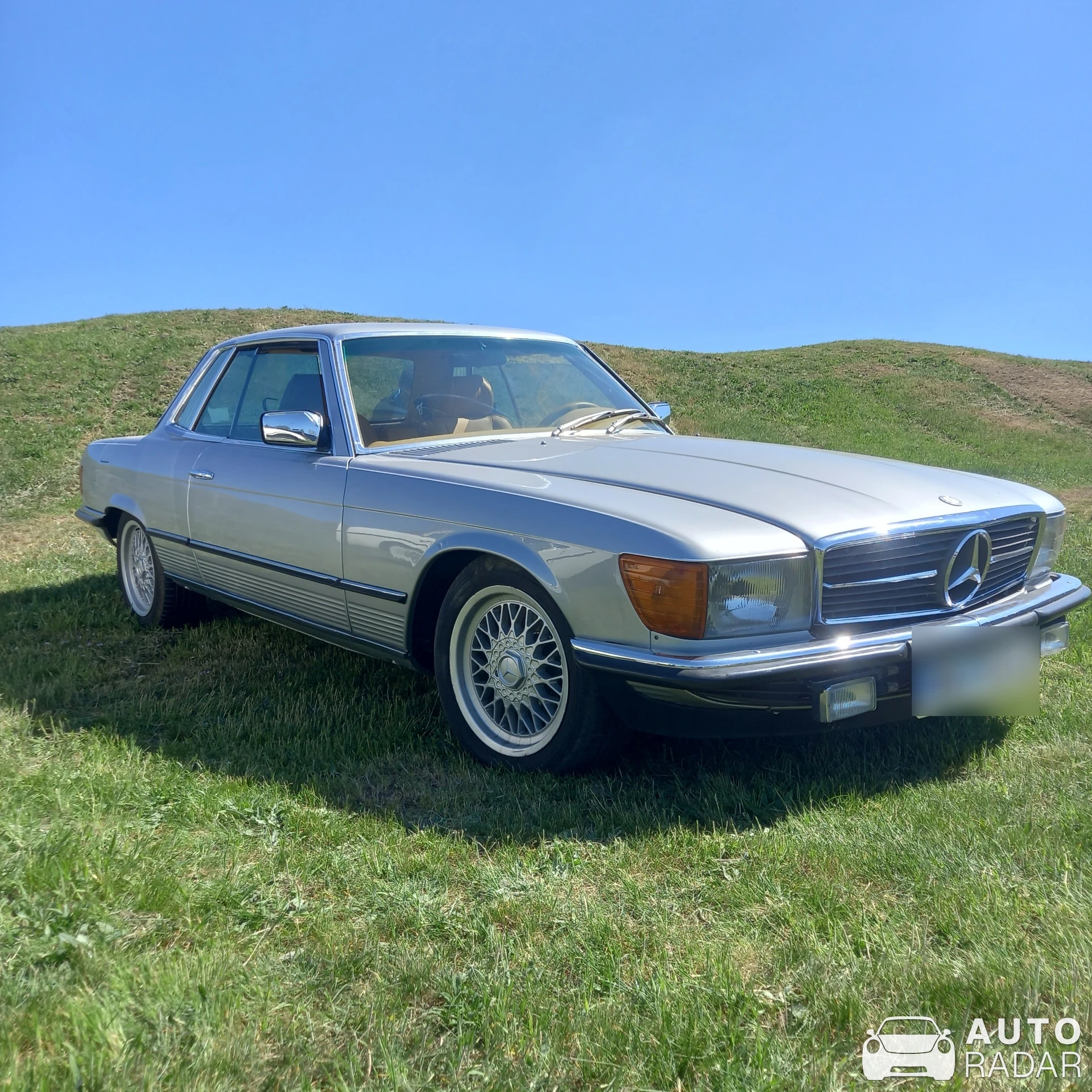 Mercedes-Benz 450 SLC spotted in Biharia, Romania