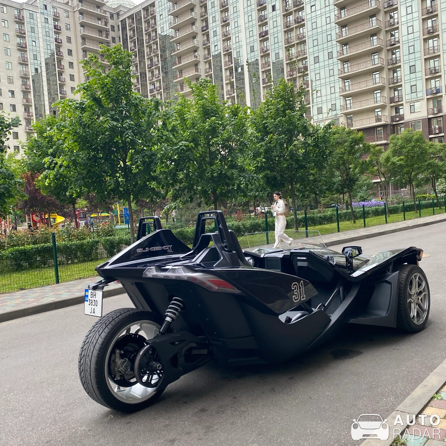 Polaris Slingshot SL spotted in Одеса