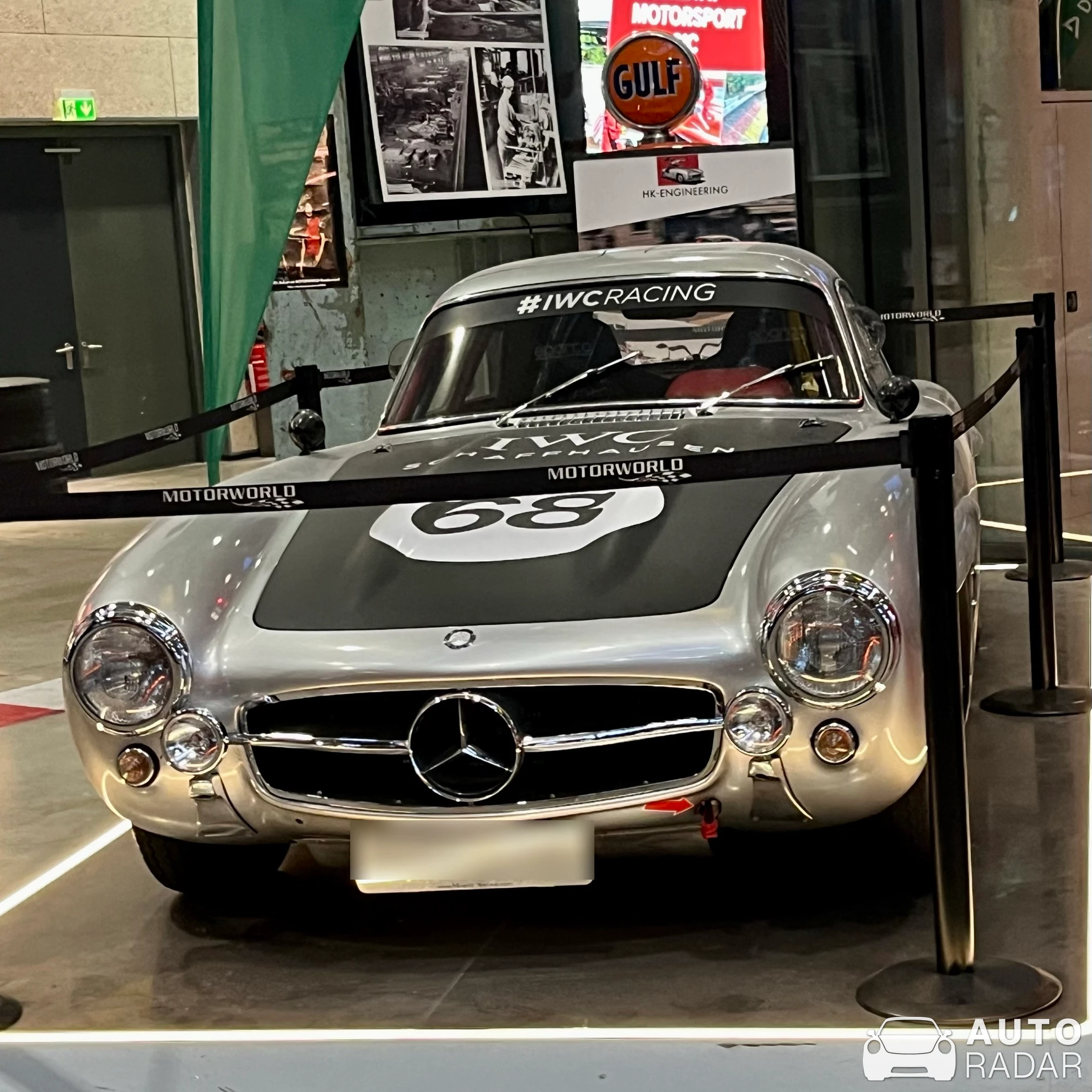Mercedes-Benz 300 SL Gullwing IWC Schaffhausen spotted in Kirchberg in Tirol