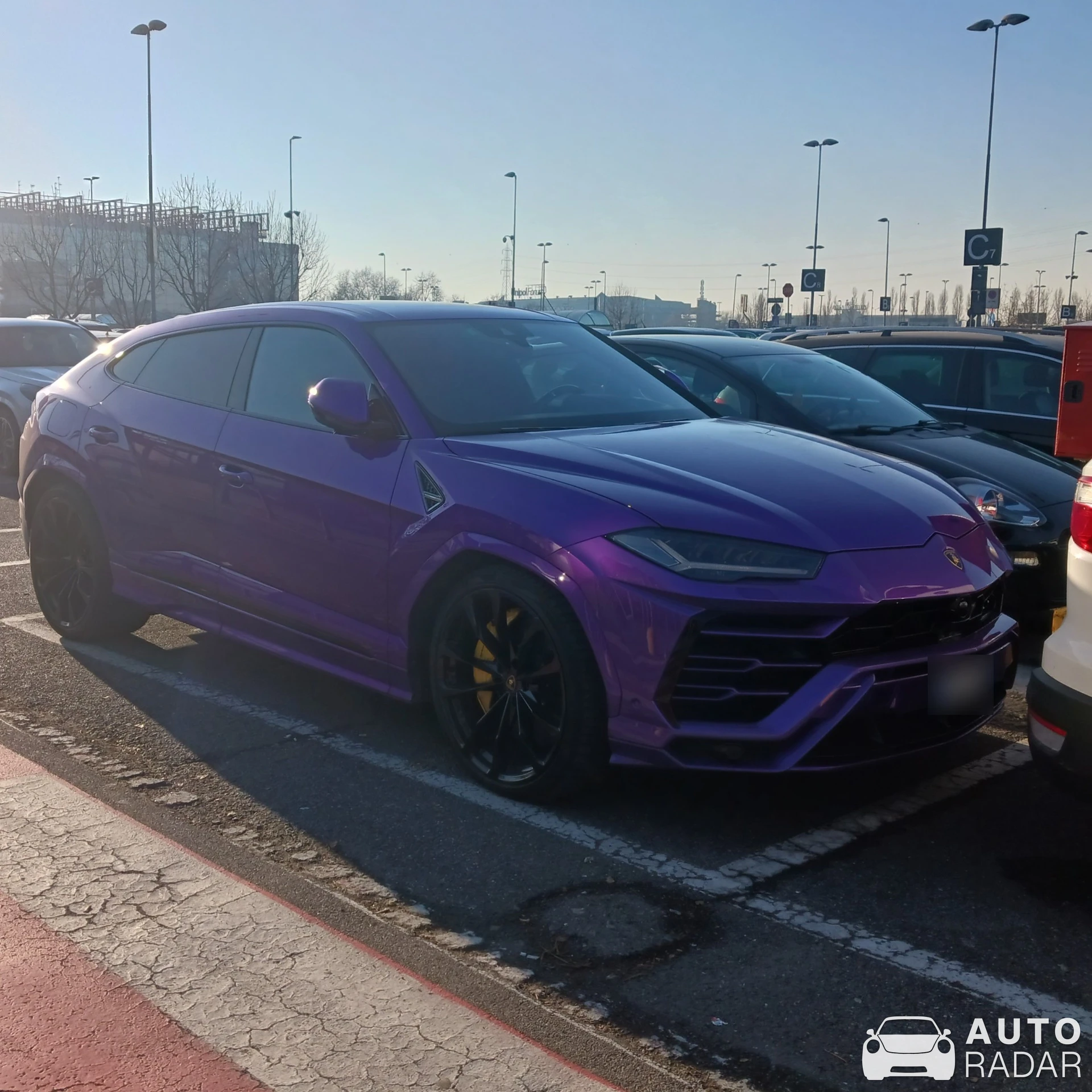 Lamborghini Urus spotted in Assago, Italy