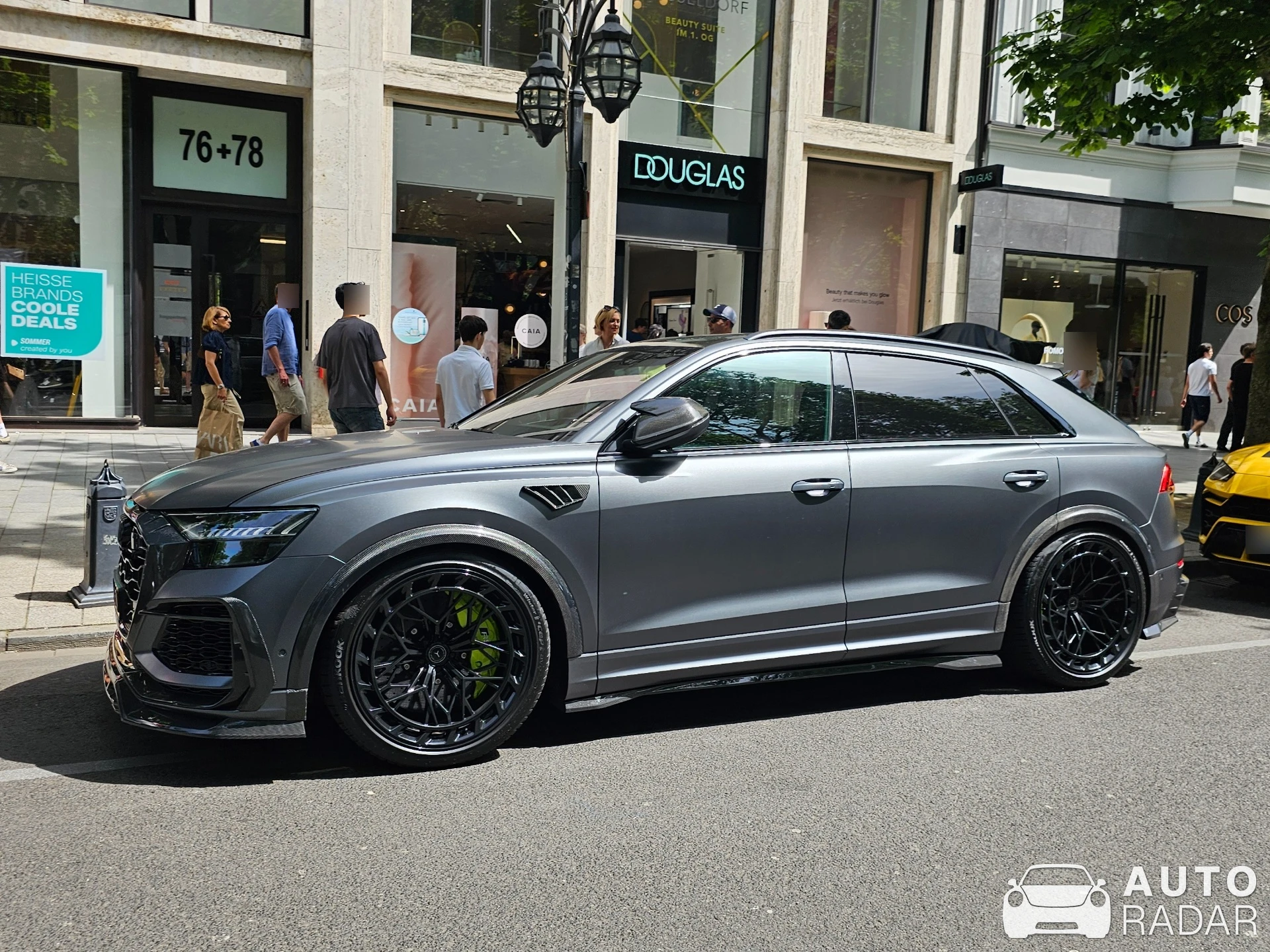 Audi ABT RS Q8 Legacy Edition spotted in Düsseldorf