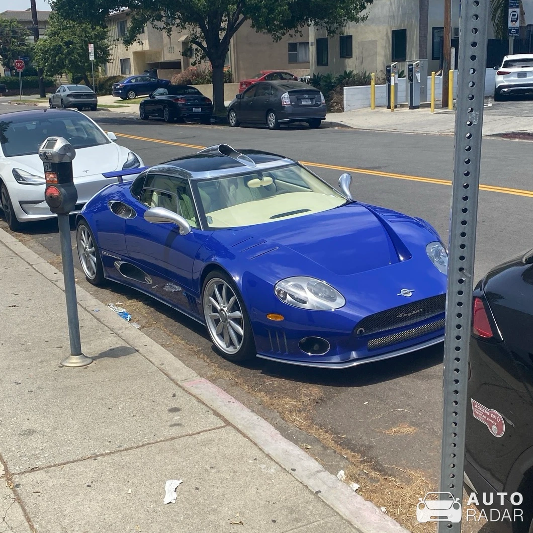 Spyker C8 Laviolette SWB spotted in Los Angeles