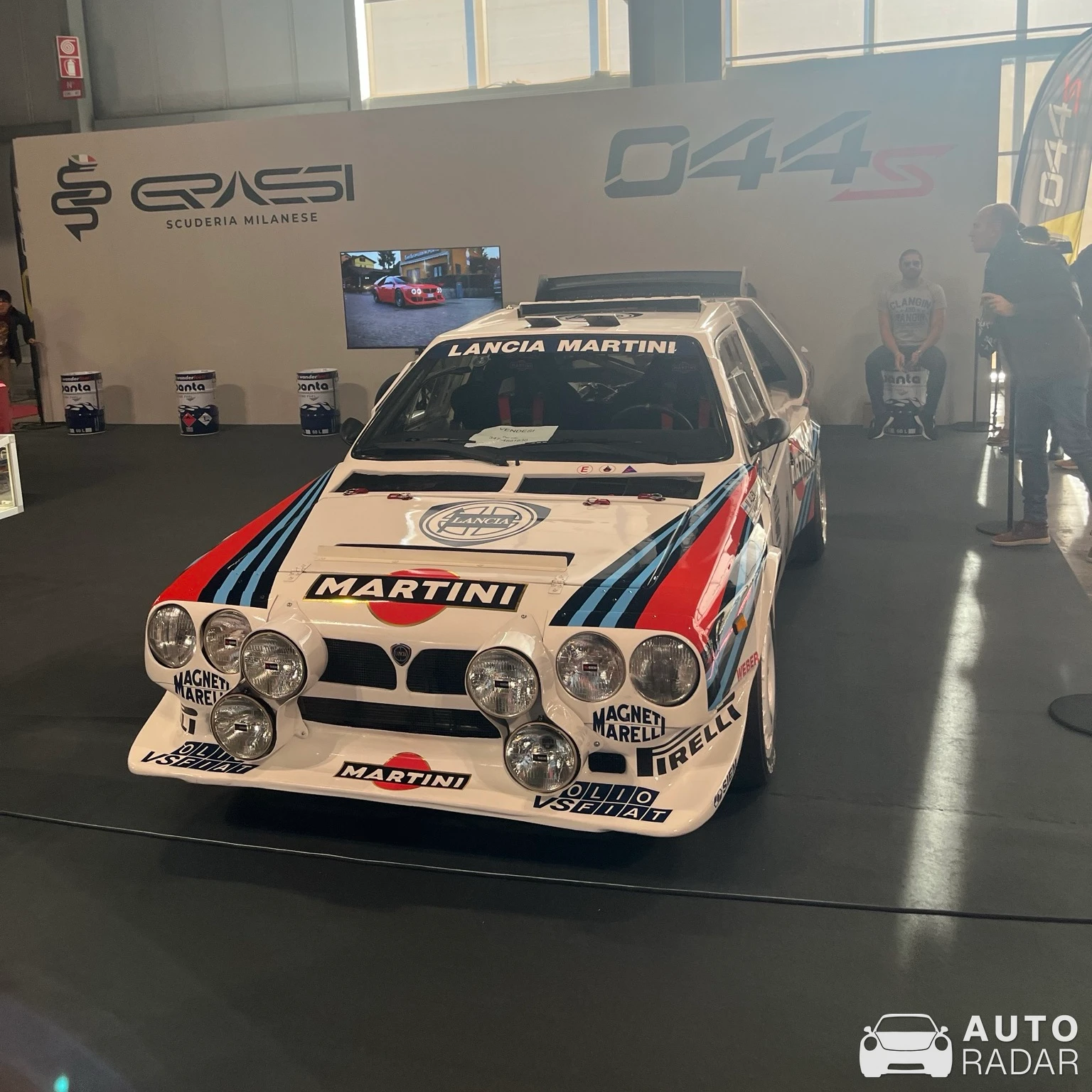 Lancia Delta S4 spotted in Rho