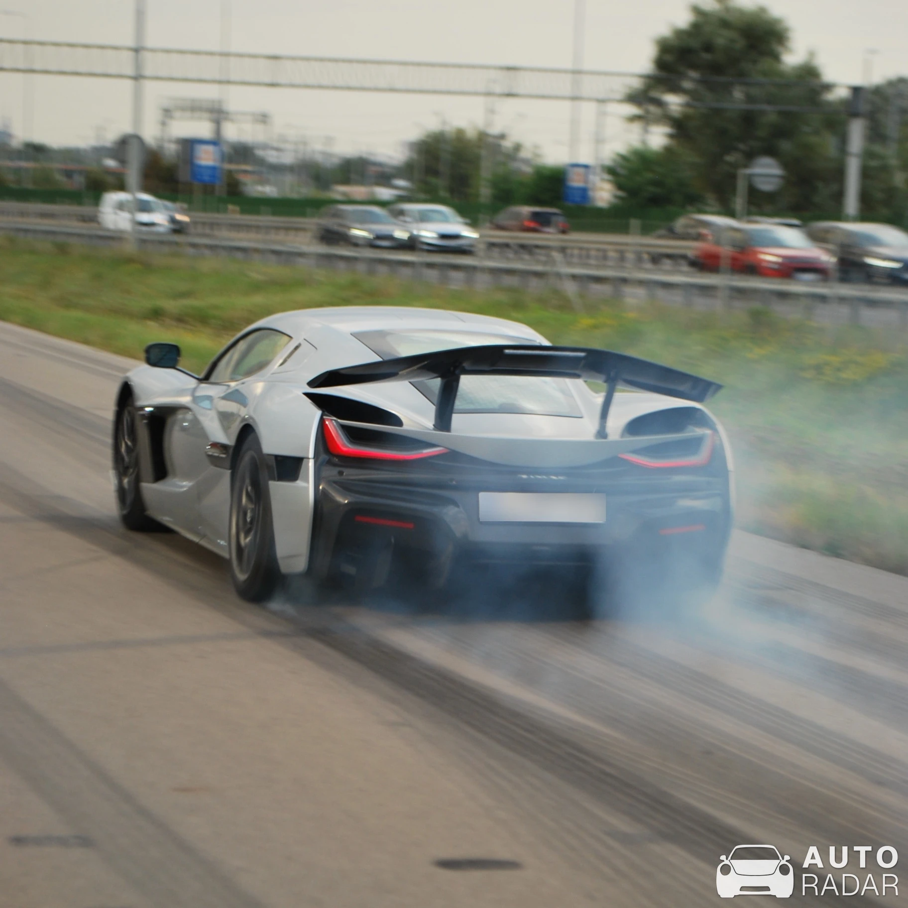 Rimac Nevera spotted in Warszawa, Poland