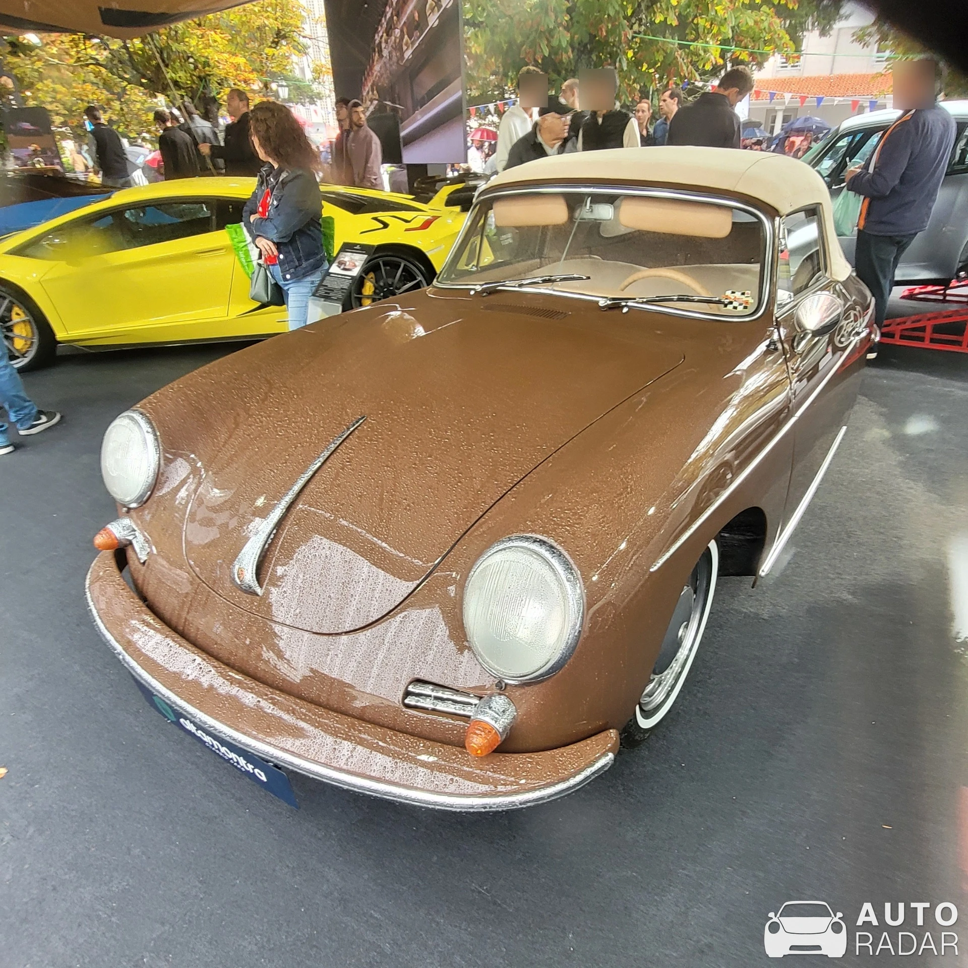 Porsche 356 C SC Cabriolet spotted in Caramulo