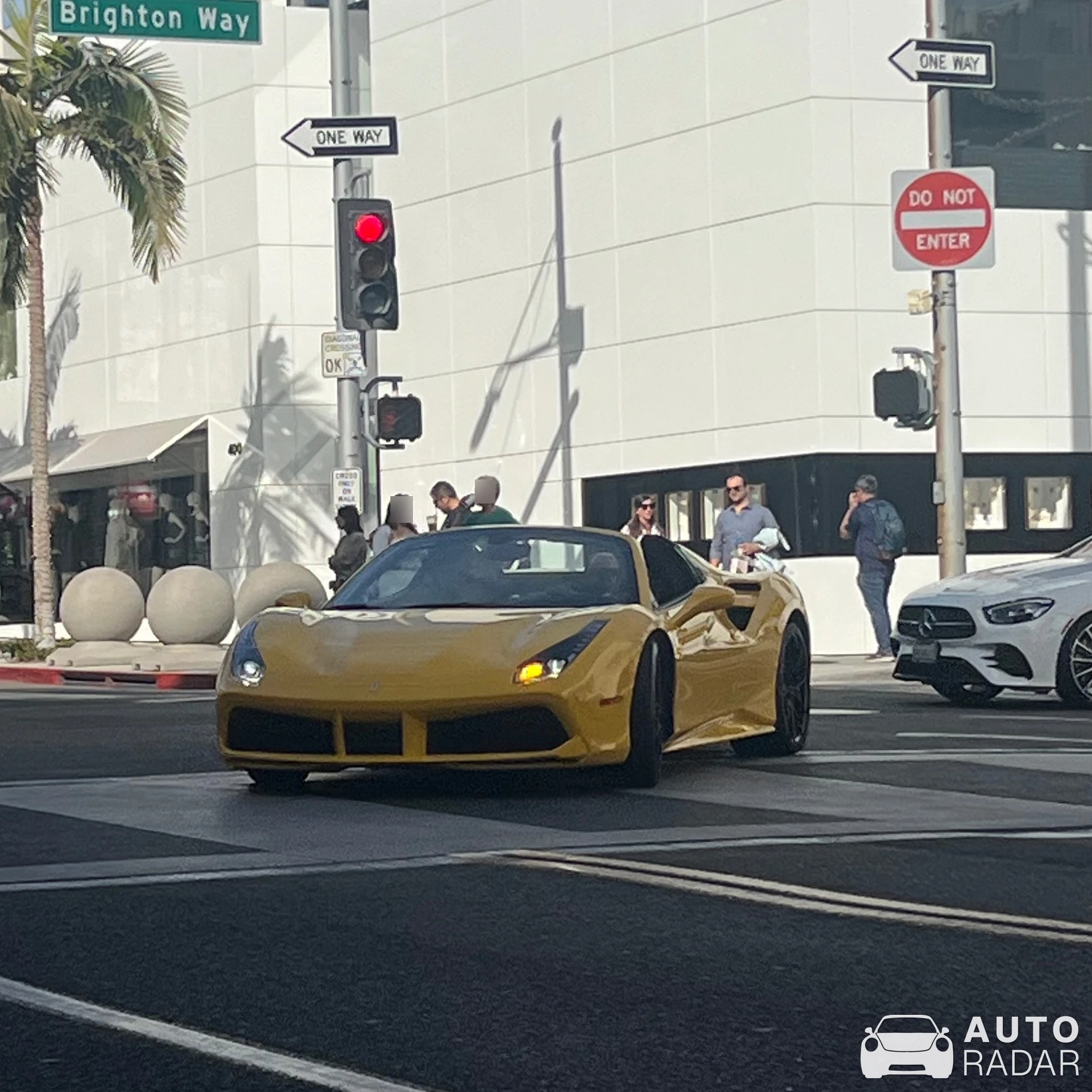 Ferrari 488 Spider spotted in Beverly Hills, United States