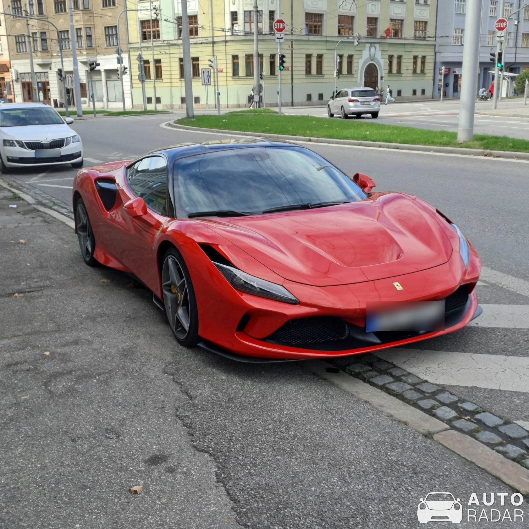 Ferrari F8 Tributo spotted in České Budějovice, Czechia